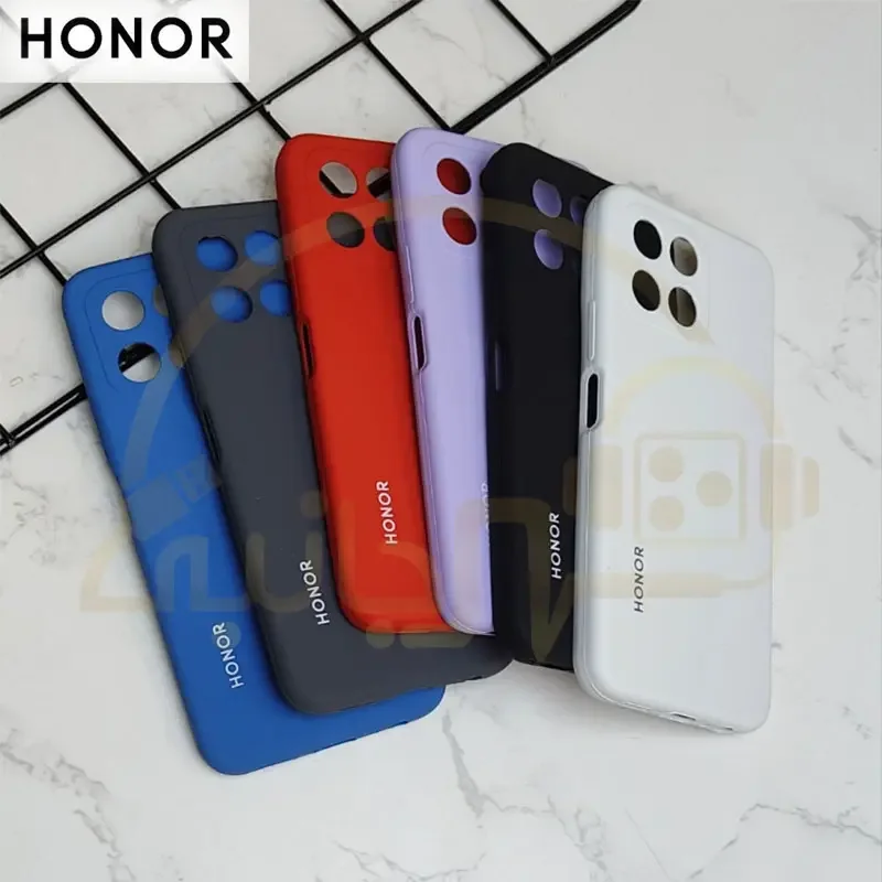 قاب سیلیکونی پاک‌کنی اورجینال Huawei Honor X6 / X6s / X8 5G | کاور هانر ایکس شش ۲۰۲۲