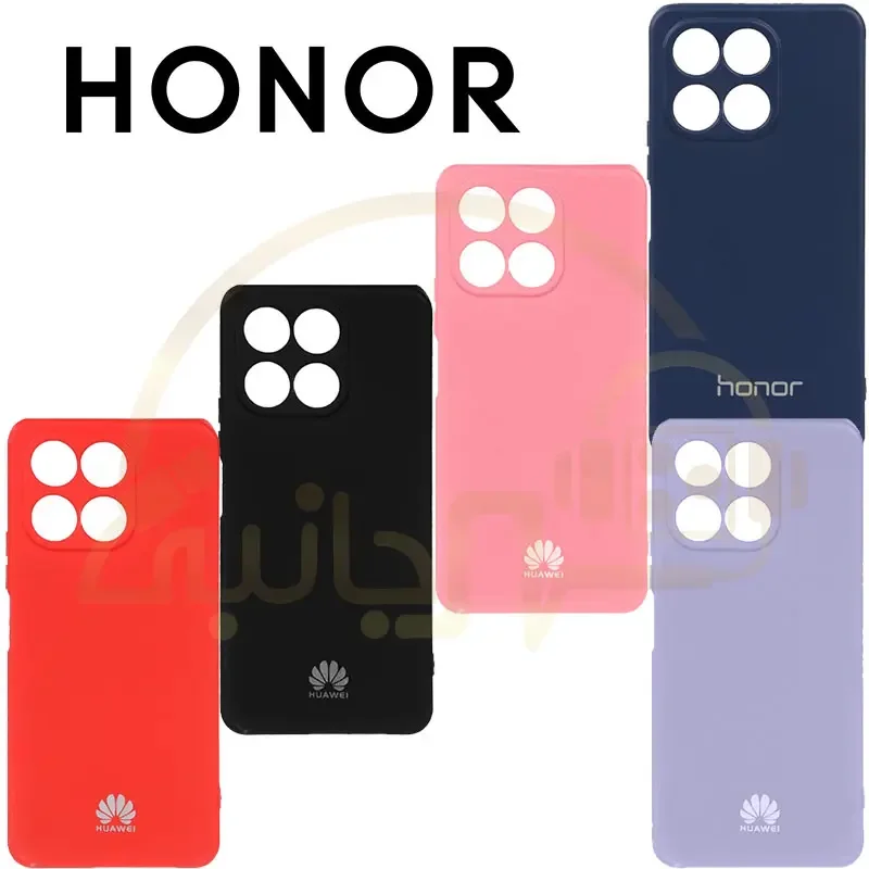 قاب نیو سیلیکون محافظ لنزدار مدل Honor X6A , X6A PLUS کاور هونور 2023