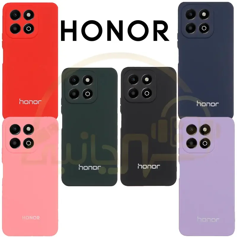 قاب نیو سیلیکون محافظ لنزدار Honor X6b 4G / X6B Plus | کاور هانر X6B 4G 2024