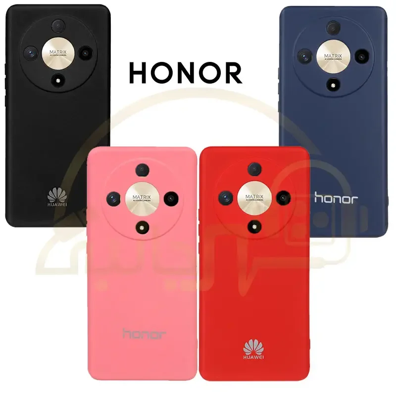 کاور سیلیکونی محافظ لنزدار Honor X9b 5G / 4G | قاب نیو سیلیکون آنر مجیک ۶ لایت 2023