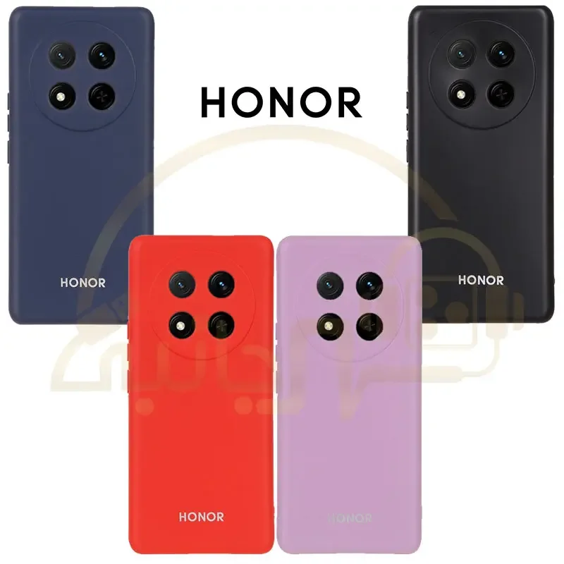 قاب نیو سیلیکون محافظ لنزدار مدل HONOR X9C 5G 2024 | کاور هانر Magic7 Lite | X60 Pro