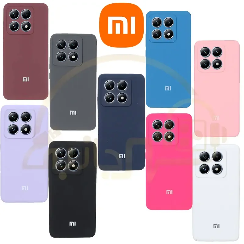 قاب سیلیکونی پاک کنی اورجینال درجه یک Xiaomi Mi ۱۴T کاور اصلی ۲۰۲۴ Original silicone Mi ۱۴T Pro