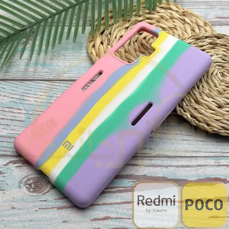 قاب سیلیکونی آبرنگی اورجینال Xiaomi Poco F۴ GT ۵G کاور رنگین کمانی اصلی شیائومی Redmi K۵۰ Gaming ۵G