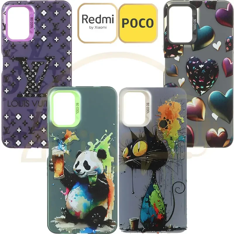 قاب طرح دار SO COOL مدل Xiaomi Poco M۳ ۴G کاور شیائومی Xiaomi Redmi ۹T ۴G
