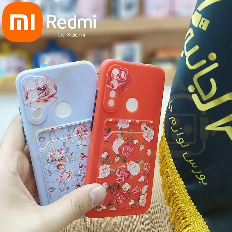 قاب سیلیکونی AAA طرح گل Xiaomi Redmi Note ۸ ۴G کاور شیائومی جاکارتی خور ردمی نوت ۸