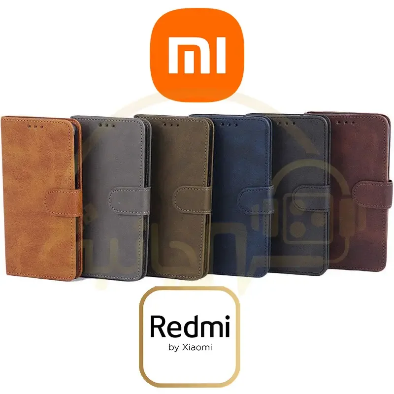 کیف موبایل کلاسوری مگنتی درجه یک مدل Xiaomi Redmi Note ۹T ۵G | کاور شیائومی ردمی نوت ۹ فایوجی