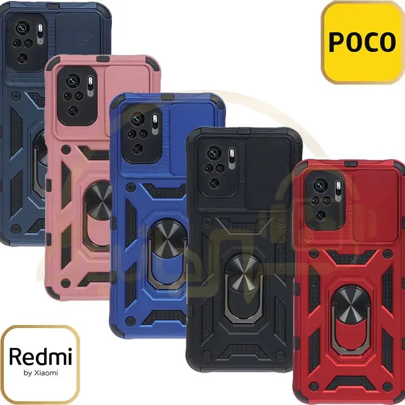 قاب ضد ضربه بتمن محافظ لنزدار کشویی Xiaomi Redmi Note ۱۰S / Note ۱۰ ۴G / Poco M۵s