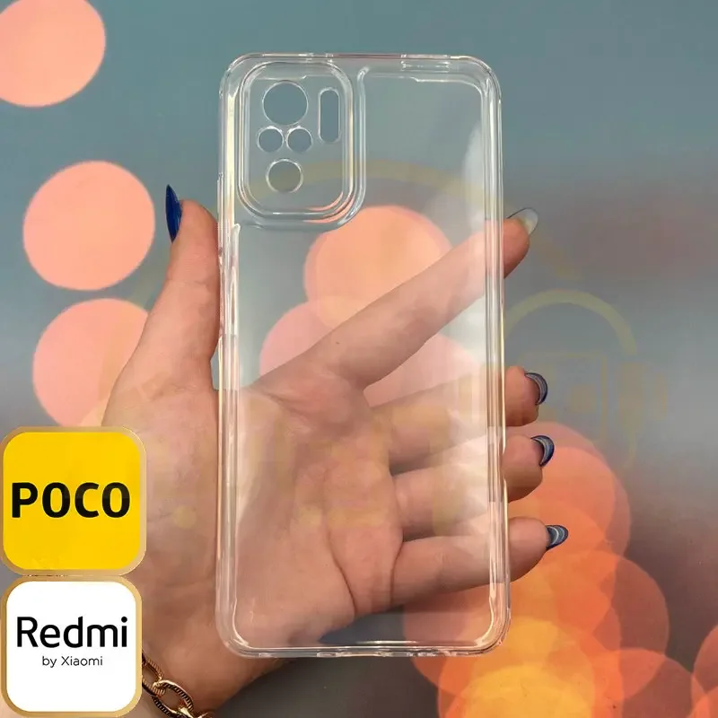 قاب شفاف PC محافظ لنز دار مدل Xiaomi Redmi Note ۱۰S / Note ۱۰ ۴G  کاور نامرئی شیائومی Poco M۵s