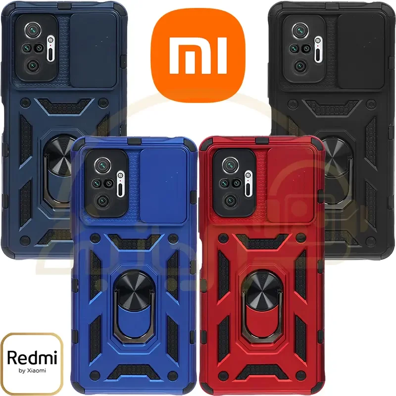 قاب ضد ضربه بتمن محافظ لنزدار کشویی Xiaomi Redmi Note ۱۰ Pro ۴G / Redmi Note ۱۰ Pro Max