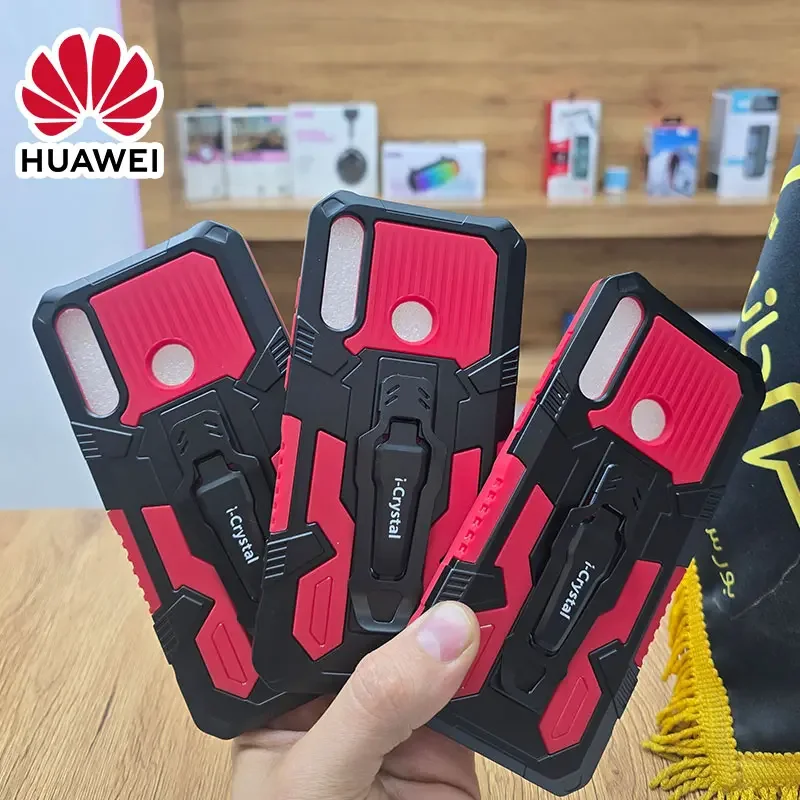 قاب بتمنی کریستال I-Crystal گوشی Huawei Y۶p ۲۰۲۰ کاور MED-LX۹, MED-LX۹N