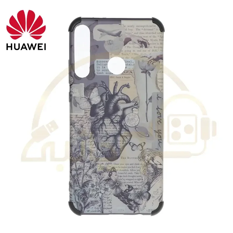 قاب طرح دار بامپردار مدل Huawei Y7p 2020 کاور ART-L28, ART-L29