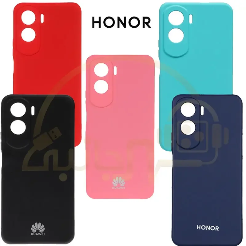 قاب نیو سیلیکون محافظ لنزدار مدل Honor ۹۰ Lite کاور Honor X۵۰i ۲۰۲۳